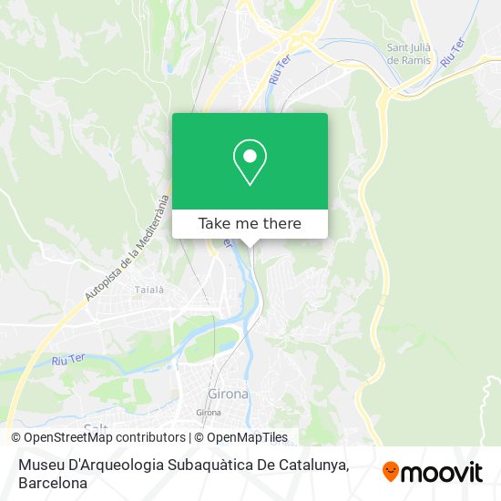 Museu D'Arqueologia Subaquàtica De Catalunya map