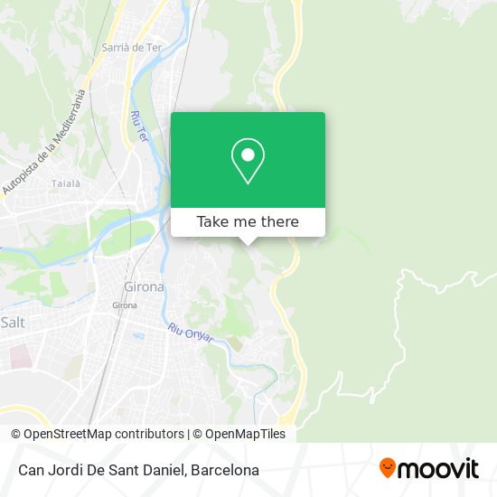 Can Jordi De Sant Daniel map