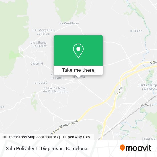 Sala Polivalent I Dispensari map