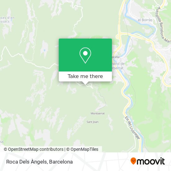 Roca Dels Àngels map