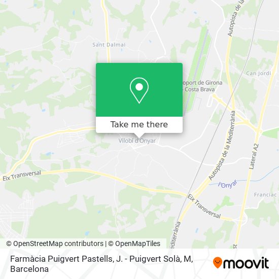 Farmàcia Puigvert Pastells, J. - Puigvert Solà, M map