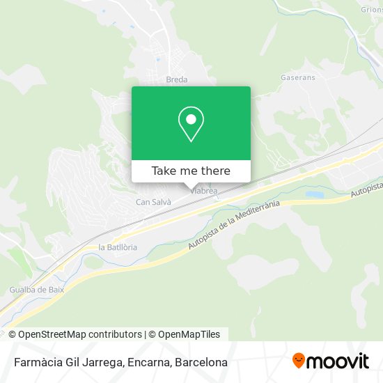 Farmàcia Gil Jarrega, Encarna map