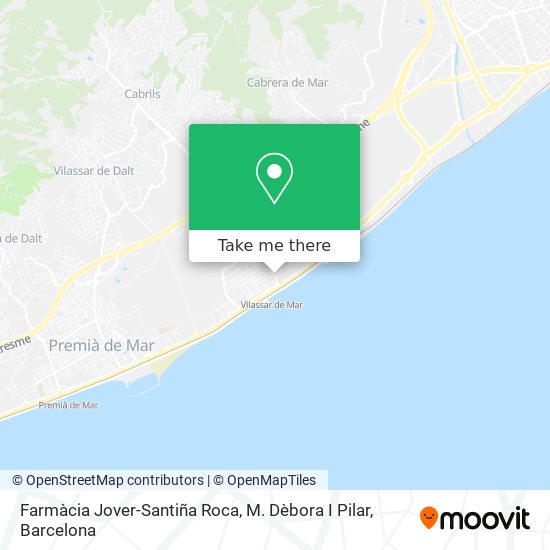 Farmàcia Jover-Santiña Roca, M. Dèbora I Pilar map