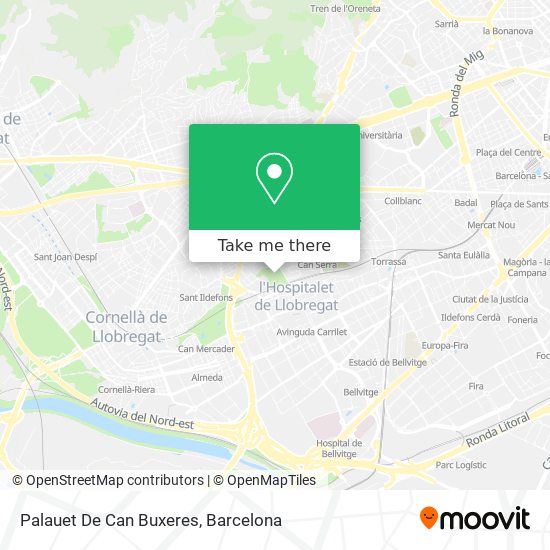 Palauet De Can Buxeres map