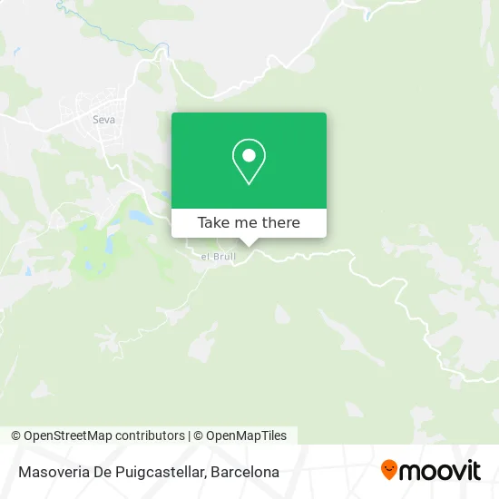 mapa Masoveria De Puigcastellar