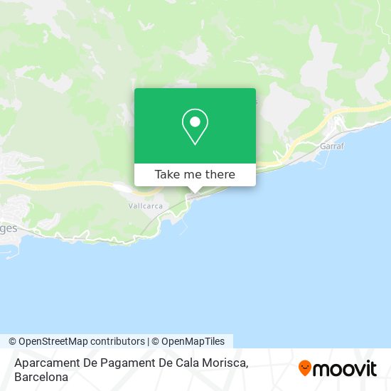 Aparcament De Pagament De Cala Morisca map