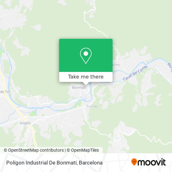 Polígon Industrial De Bonmatí map