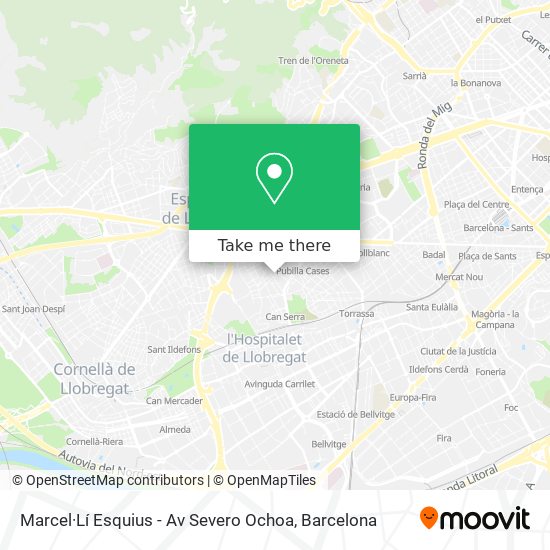 Marcel·Lí Esquius - Av Severo Ochoa map