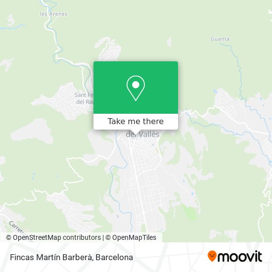 Fincas Martín Barberà map
