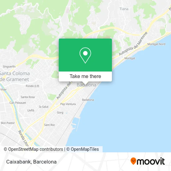 Caixabank map