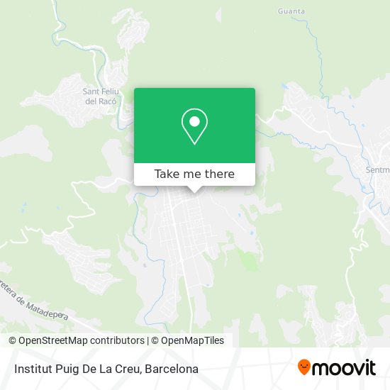 Institut Puig De La Creu map