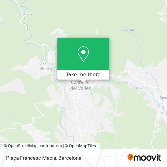 Plaça Francesc Macià map