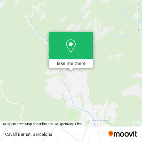 Cavall Bernat map