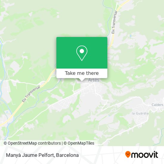 Manyà Jaume Pelfort map