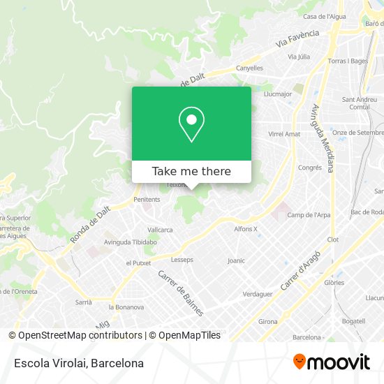 Escola Virolai map