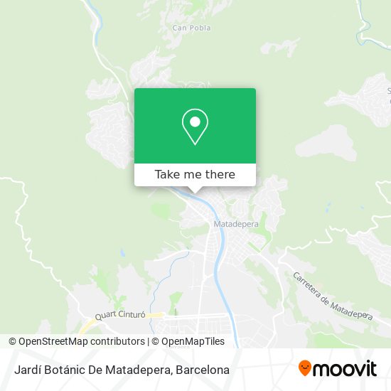 Jardí Botánic De Matadepera map