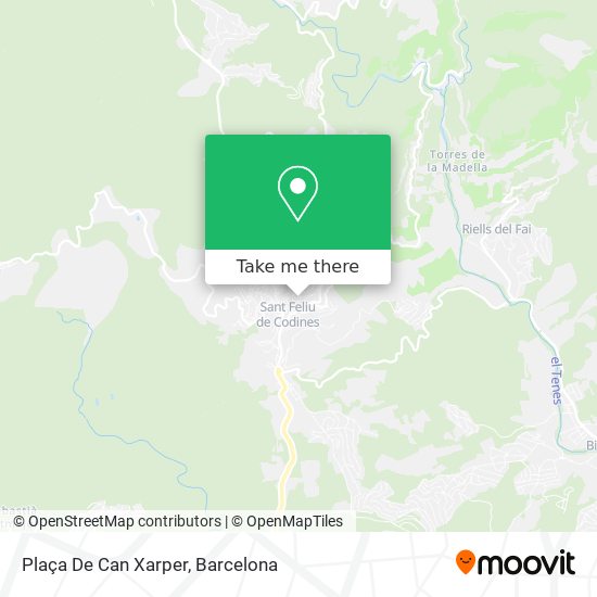 Plaça De Can Xarper map