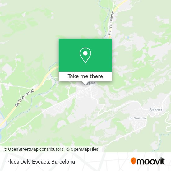 Plaça Dels Escacs map
