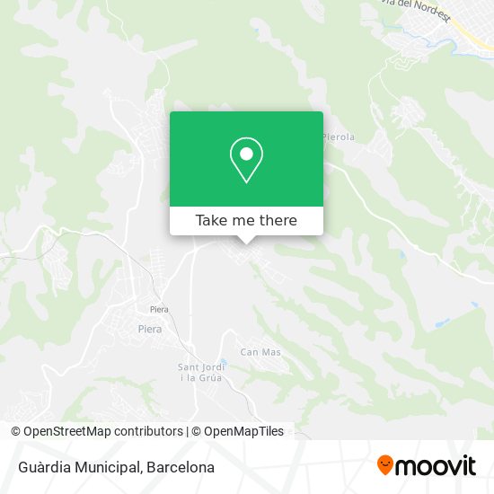 Guàrdia Municipal map