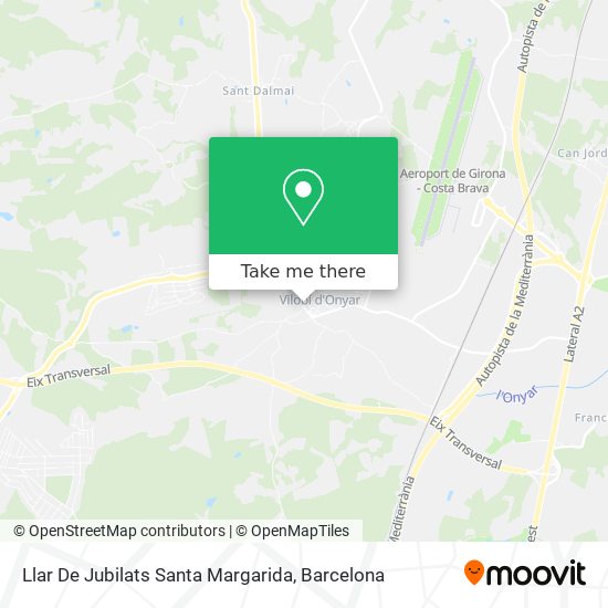 Llar De Jubilats Santa Margarida map