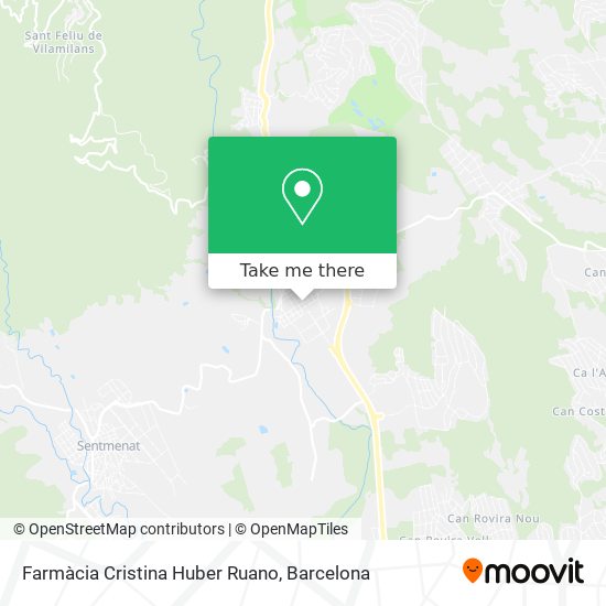 Farmàcia Cristina Huber Ruano map