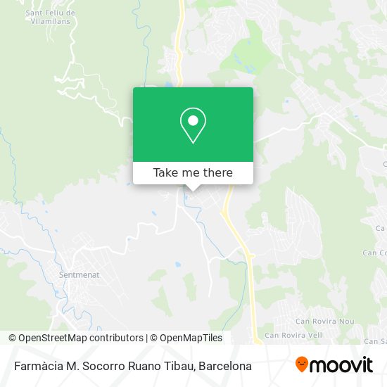 Farmàcia M. Socorro Ruano Tibau map