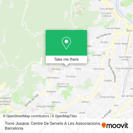 Torre Jusana. Centre De Serveis A Les Associacions map