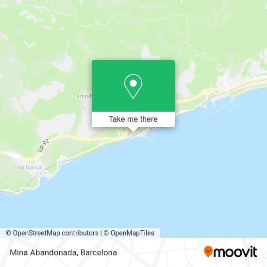 Mina Abandonada map
