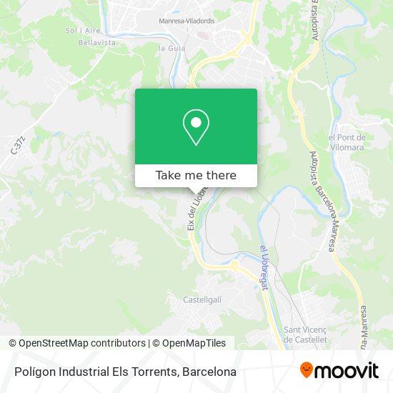 Polígon Industrial Els Torrents map