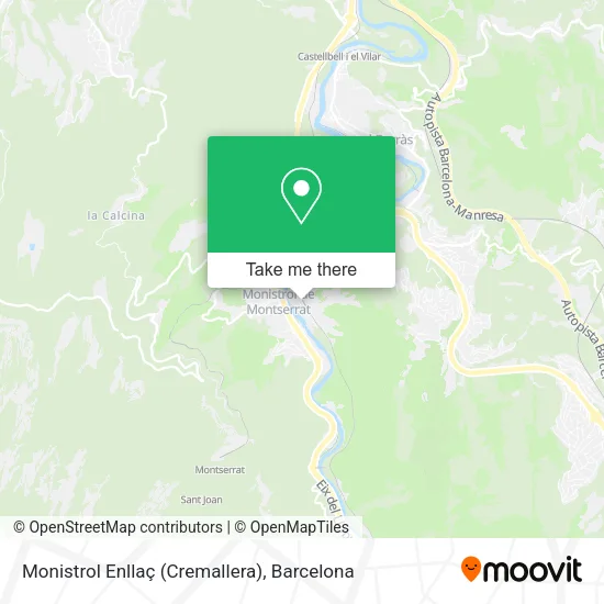 Monistrol Enllaç (Cremallera) map