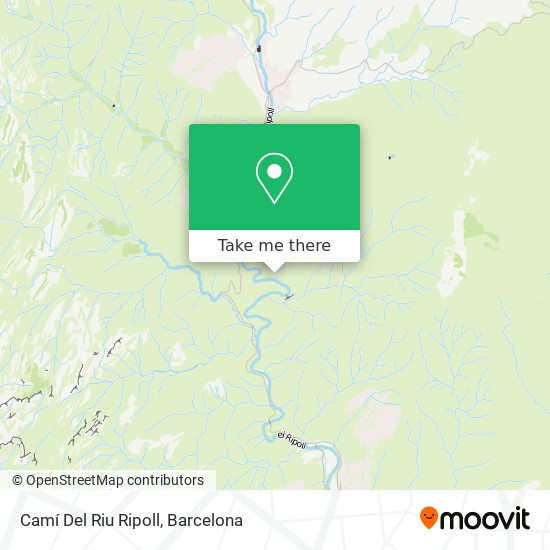 Camí Del Riu Ripoll map