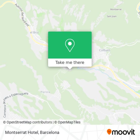 Montserrat Hotel map