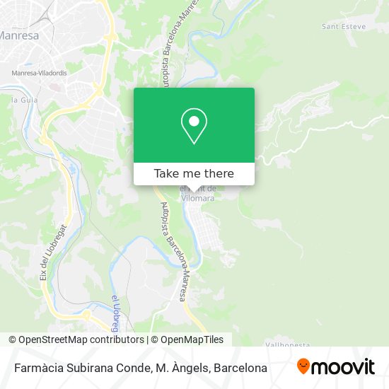 Farmàcia Subirana Conde, M. Àngels map