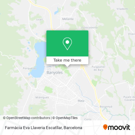 Farmàcia Eva Llaveria Escatllar map