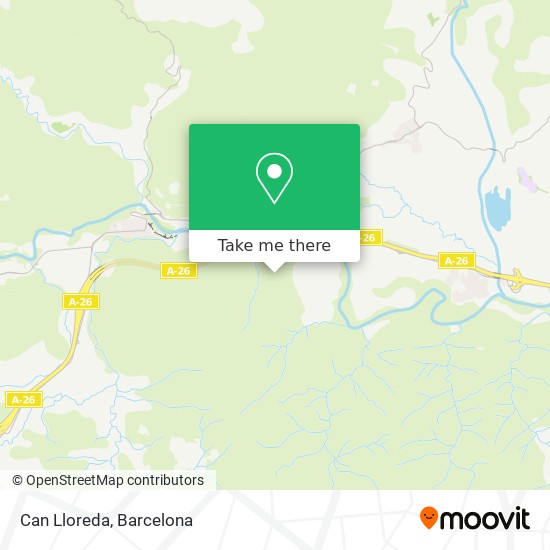 Can Lloreda map