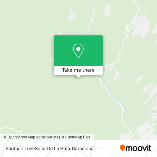 Santuari Luni-Solar De La Pola map