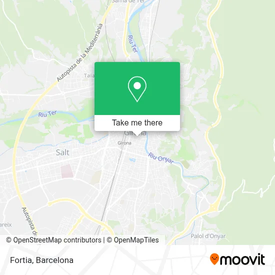 Fortia map