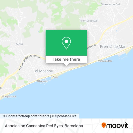 Asociacion Cannabica Red Eyes map