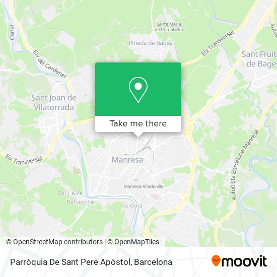 Parròquia De Sant Pere Apòstol map