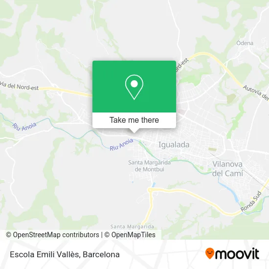 Escola Emili Vallès map