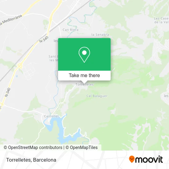 Torrelletes map
