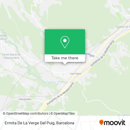 Ermita De La Verge Del Puig map
