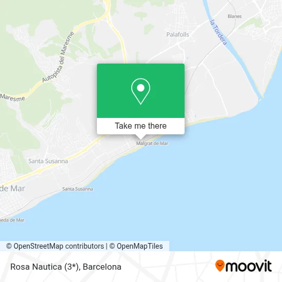 Rosa Nautica (3*) map