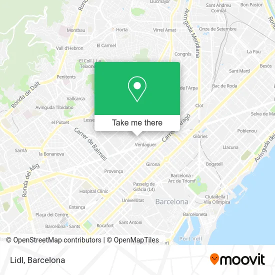 Lidl map