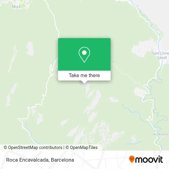 Roca Encavalcada map