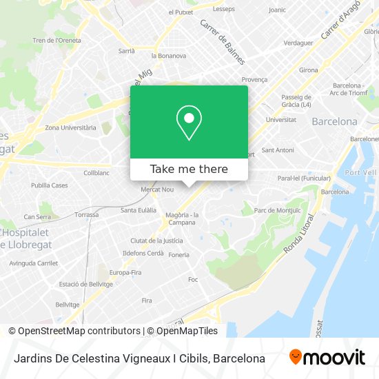 Jardins De Celestina Vigneaux I Cibils map