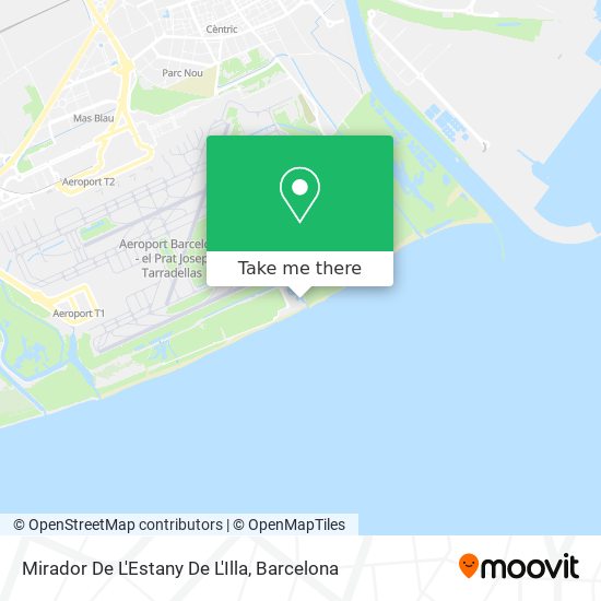 Mirador De L'Estany De L'Illa map