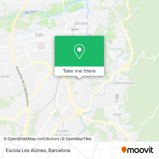 Escola Les Alzines map