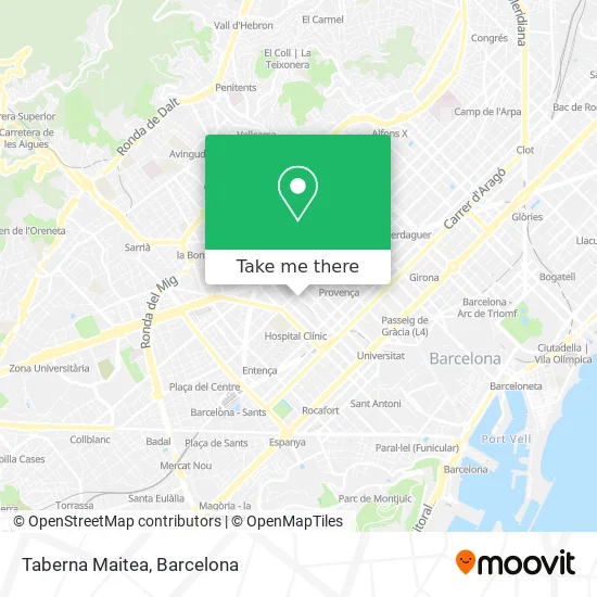 Taberna Maitea map