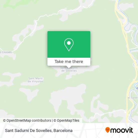 Sant Sadurní De Sovelles map